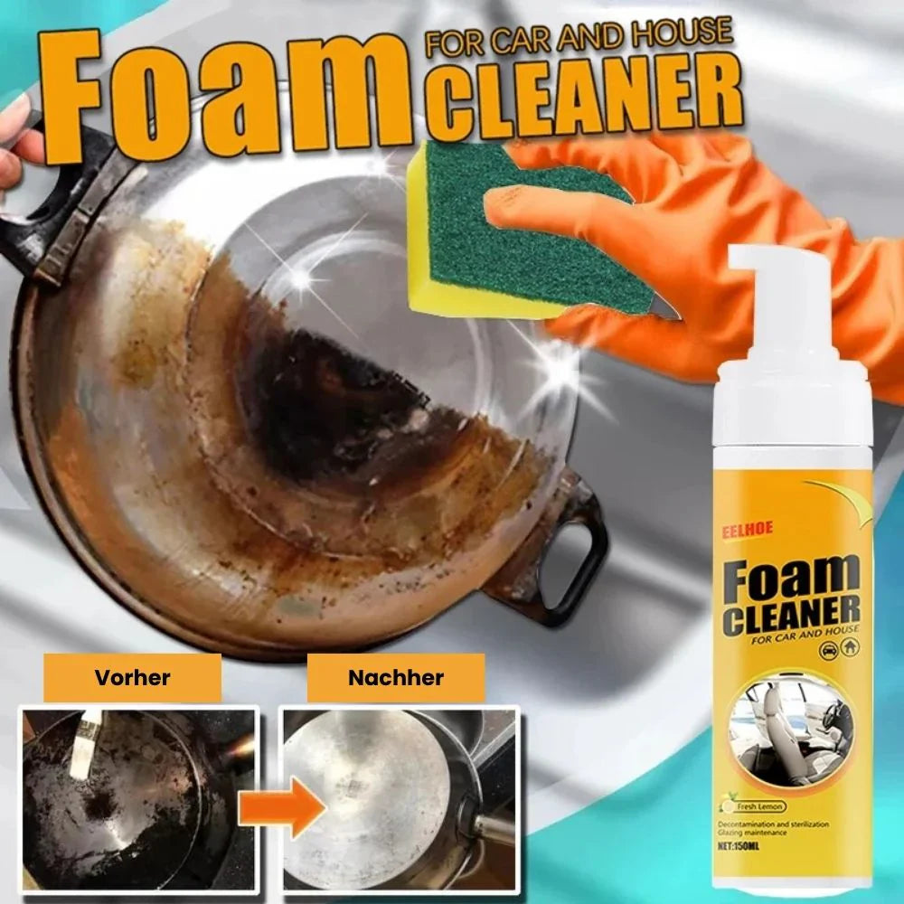 FoamClean™ | Say goodbye to scrubbing and hello to a pristine clean